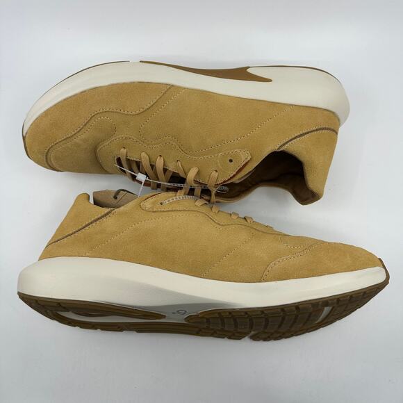 OluKai Koheo Sneaker, Men\'s 13 Suede Lace Up Casual Comfort Shoes Tan Footwear main image 8